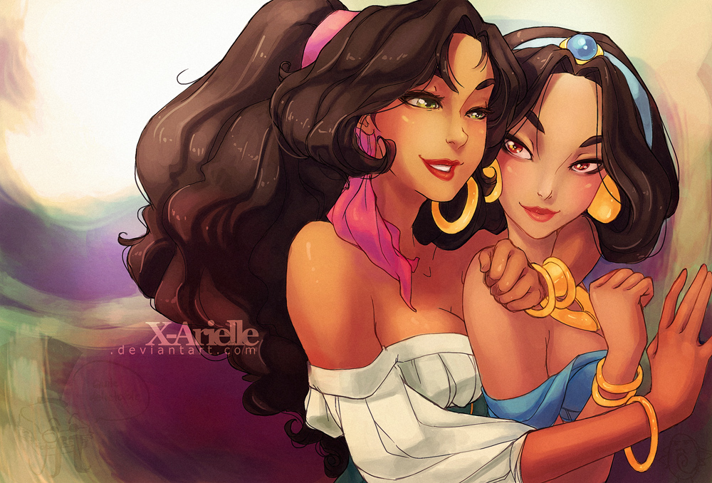 #2 Esmeralda and Jasmine 1