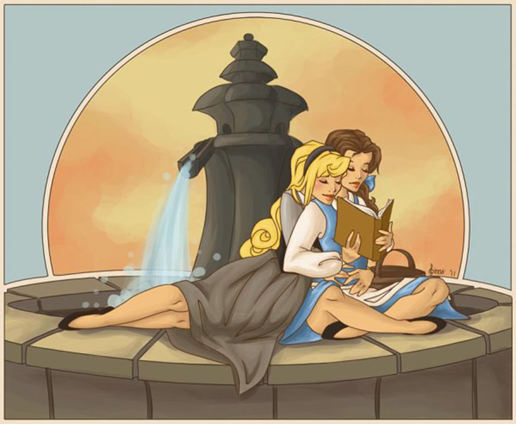 #4 Aurora and Belle 1