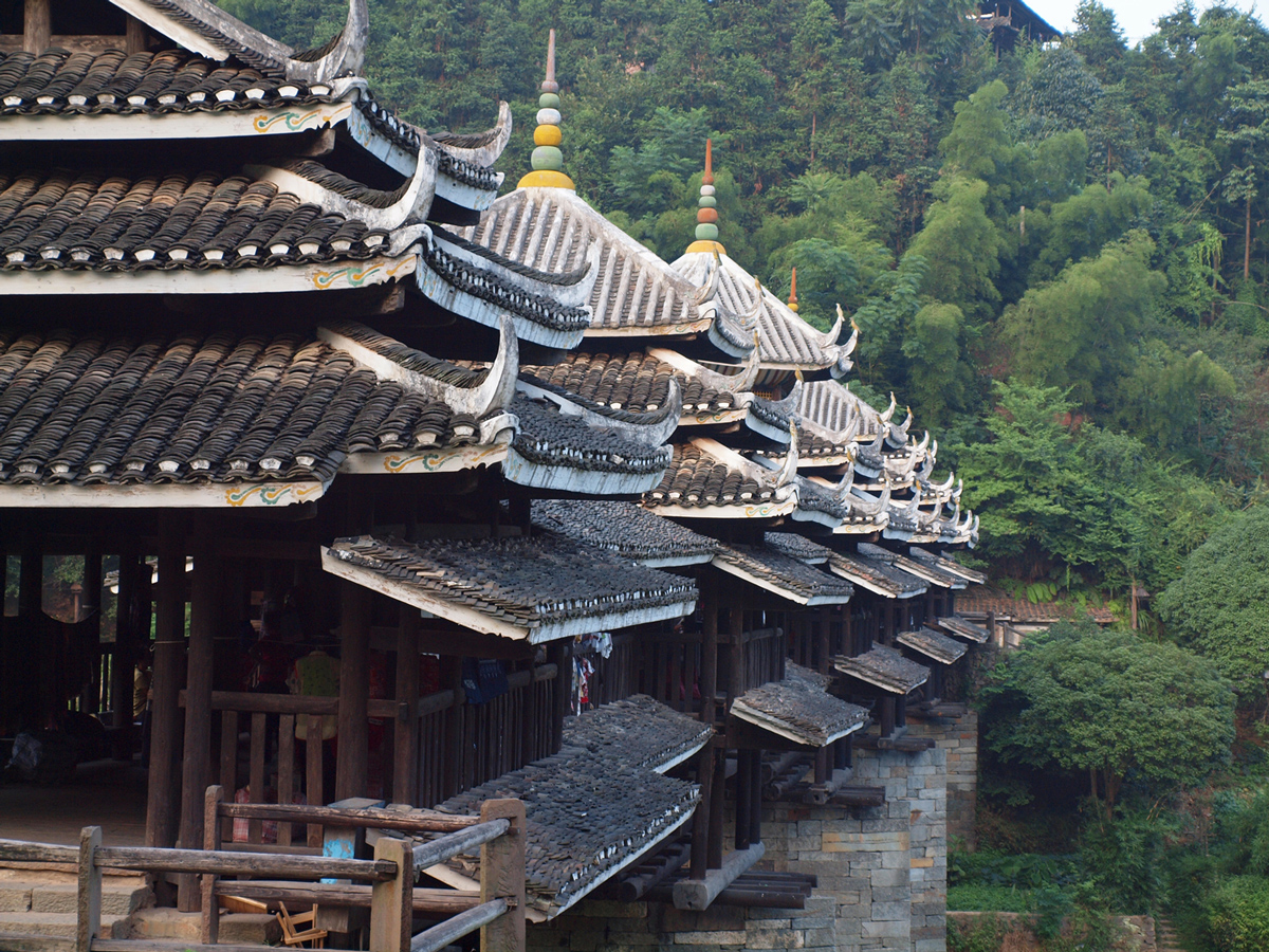 8. The Chengyang Wind And Rain Bridge, Sanjiang County, China 3