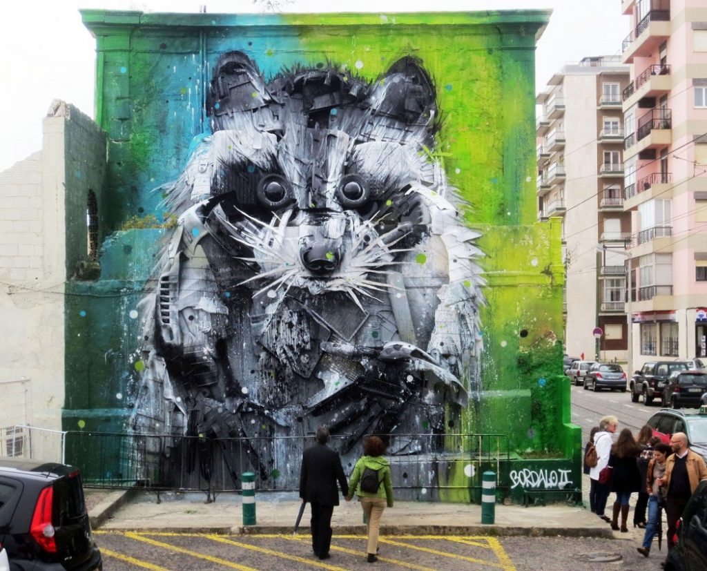 Junk Gets a Second Life as Gorgeous 3D Animal Street Art