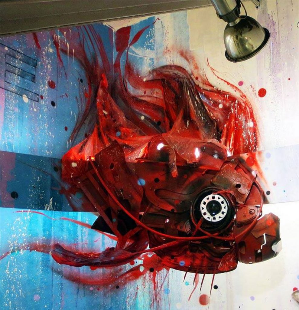 Junk Gets a Second Life as Gorgeous 3D Animal Street Art