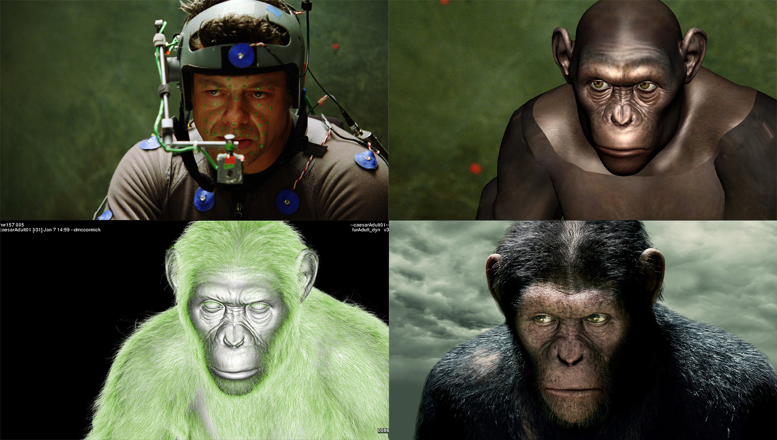 20 Before and After Comparisons of Movie Visual Effects 13