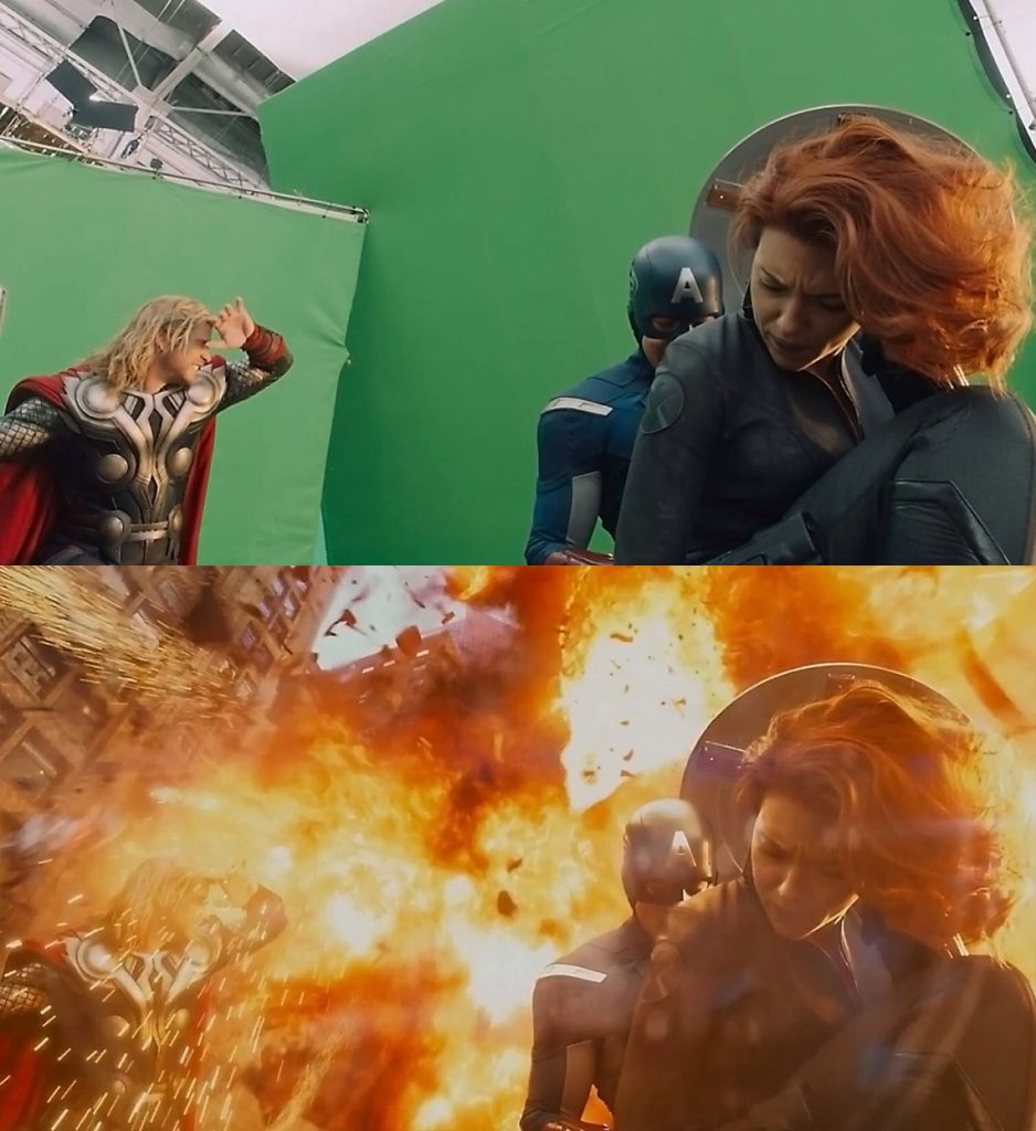 20 Before and After Comparisons of Movie Visual Effects