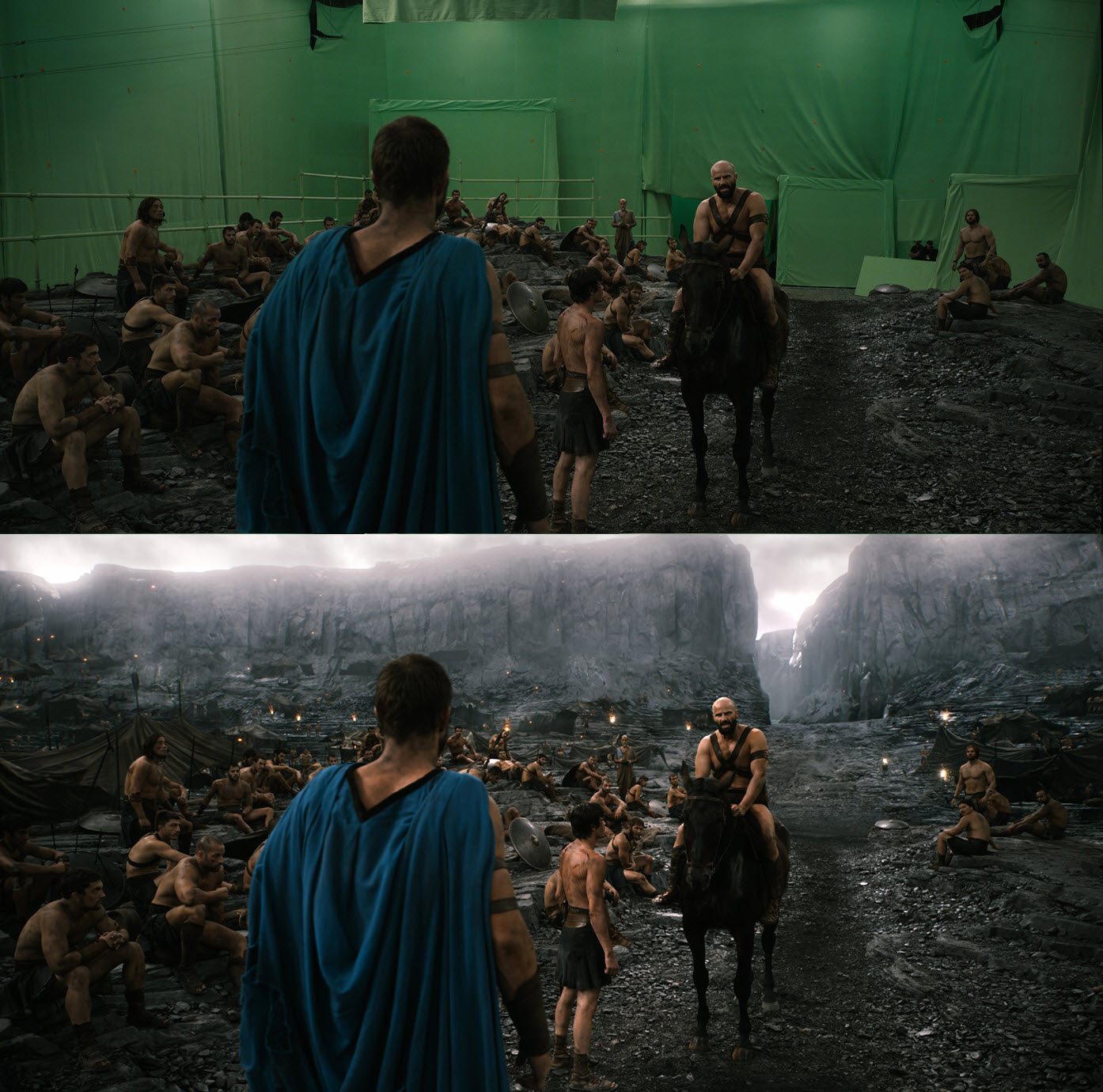 20 Before and After Comparisons of Movie Visual Effects 21