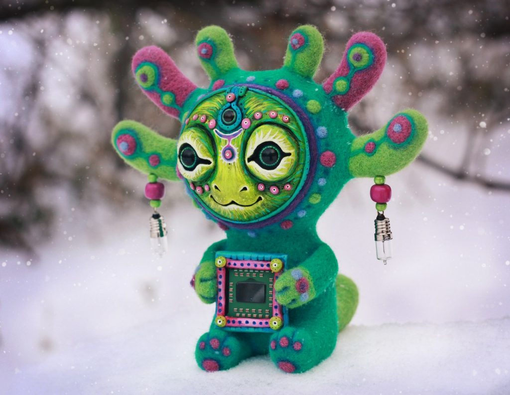 Alien Toys by Maryana Kopylova