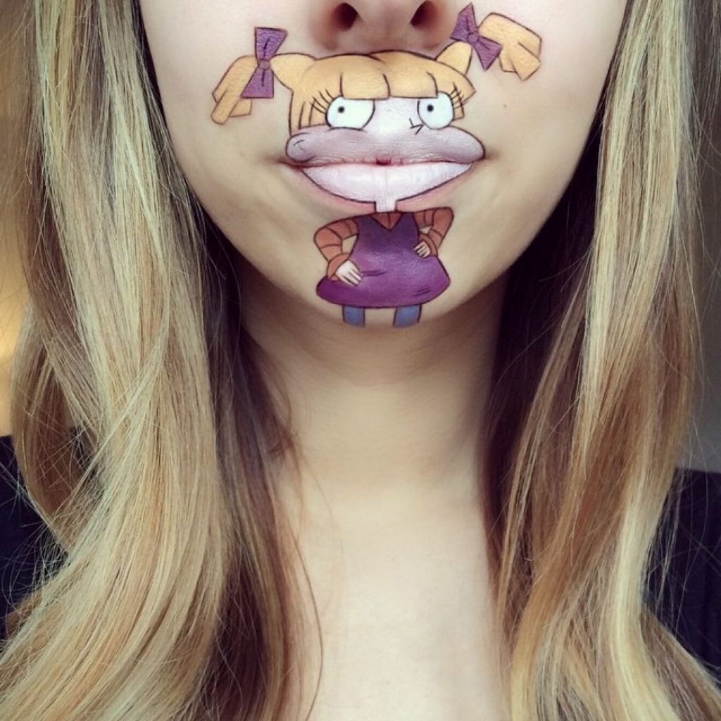 Amazing Cartoon Lip-Art By Laura Jenkinson