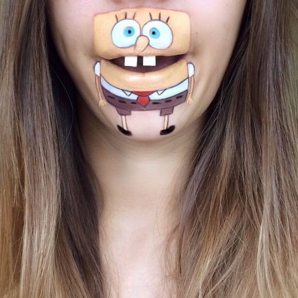 Amazing Cartoon Lip-Art By Laura Jenkinson
