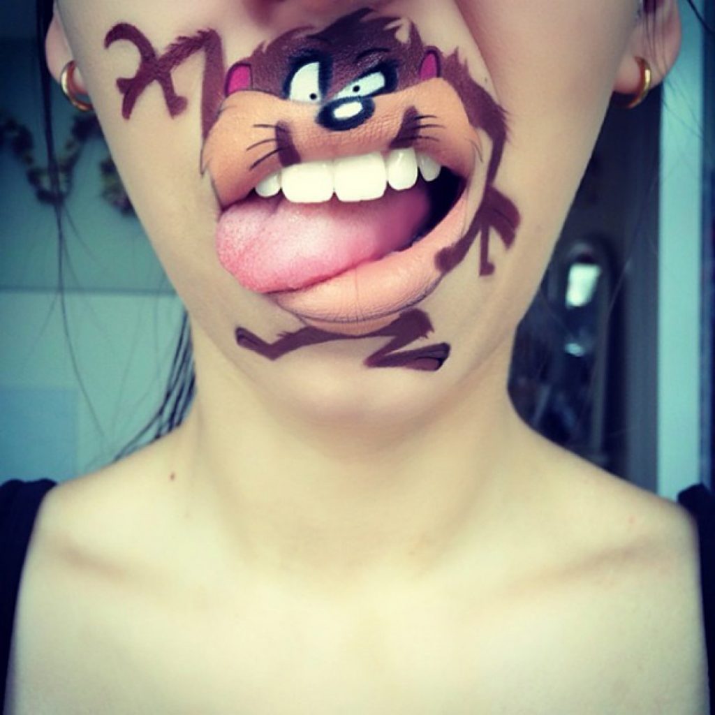 Amazing Cartoon Lip-Art By Laura Jenkinson