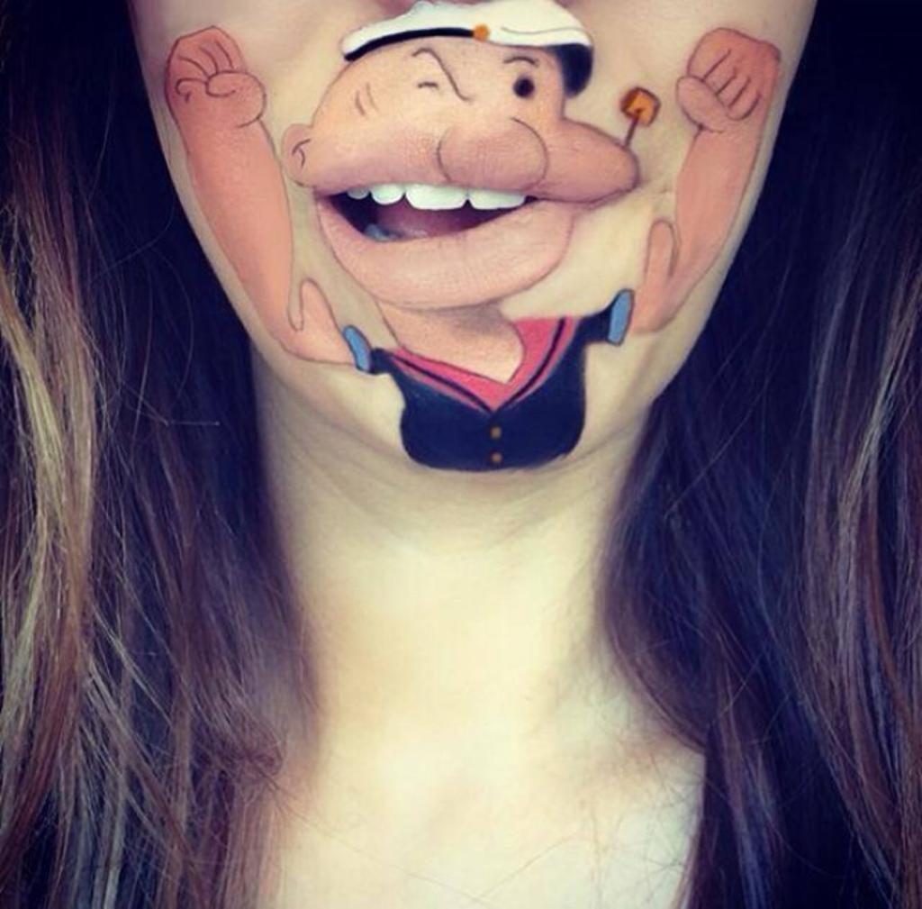 Amazing Cartoon Lip-Art By Laura Jenkinson