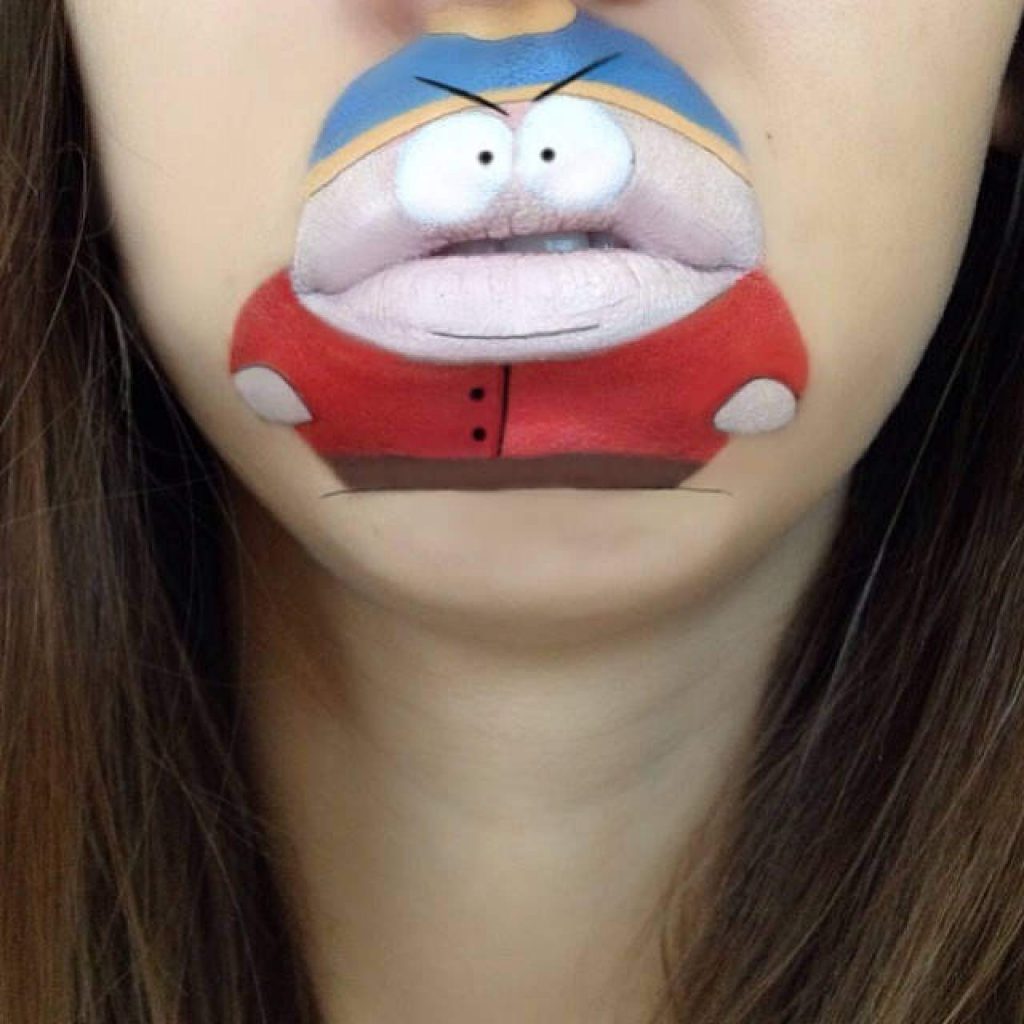 Amazing Cartoon Lip-Art By Laura Jenkinson