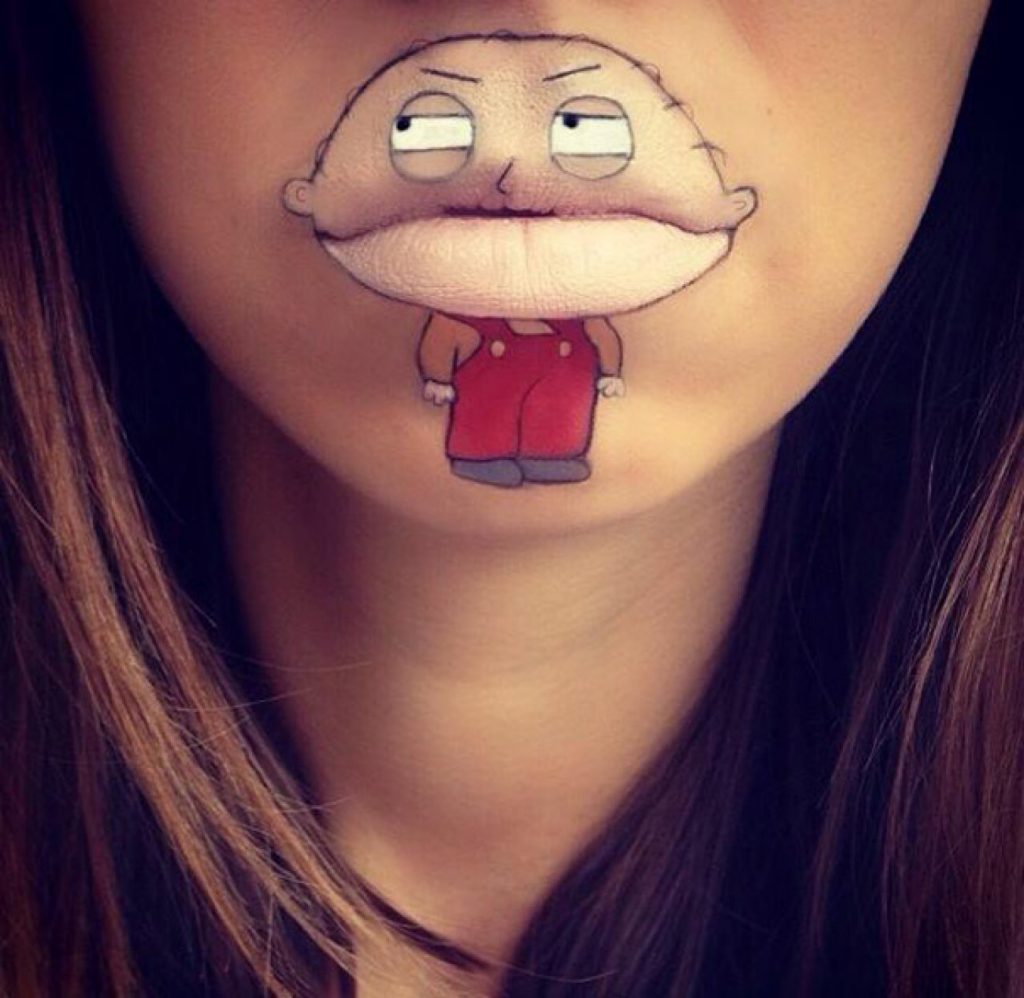 Amazing Cartoon Lip-Art By Laura Jenkinson