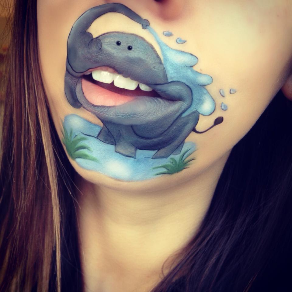 Amazing Cartoon Lip-Art By Laura Jenkinson 26