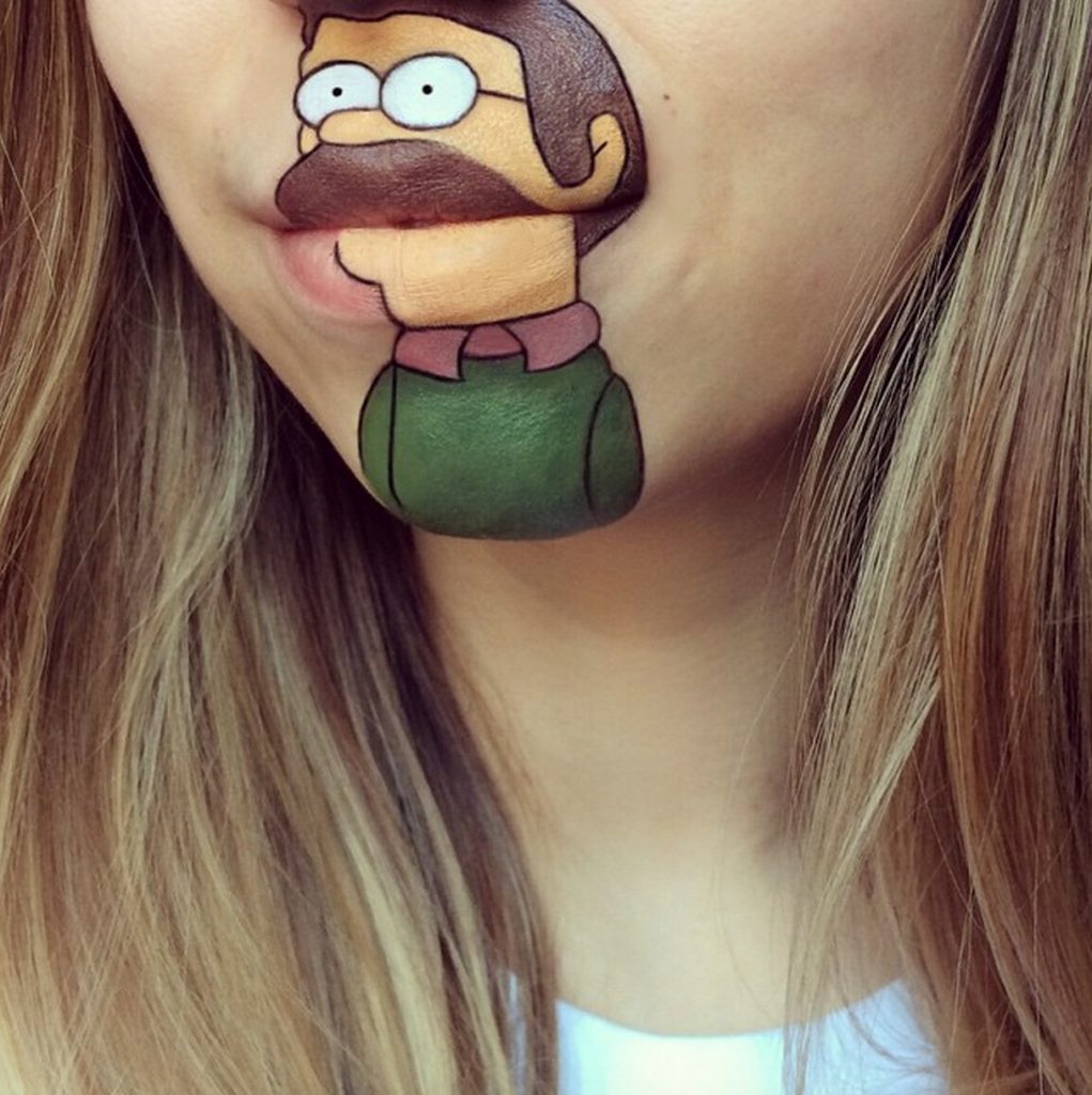 Amazing Cartoon Lip-Art By Laura Jenkinson