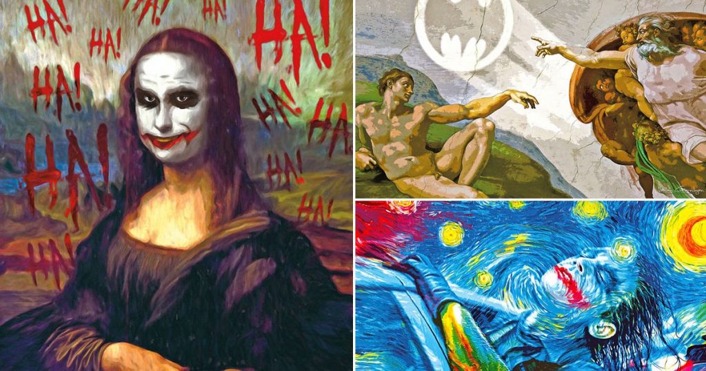 Vartan Garnikyan: When Batman Pop Art Meets Classic Paintings