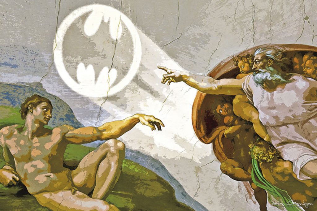 Vartan Garnikyan: When Batman Pop Art Meets Classic Paintings