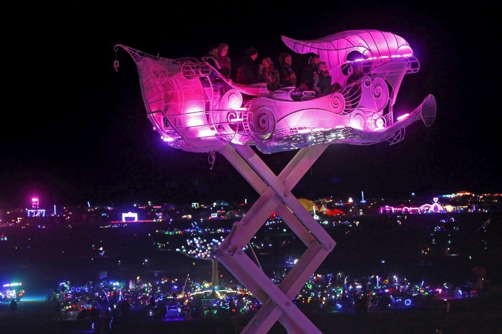 See Crazy, Surreal Photos and Videos from Burning Man 2015