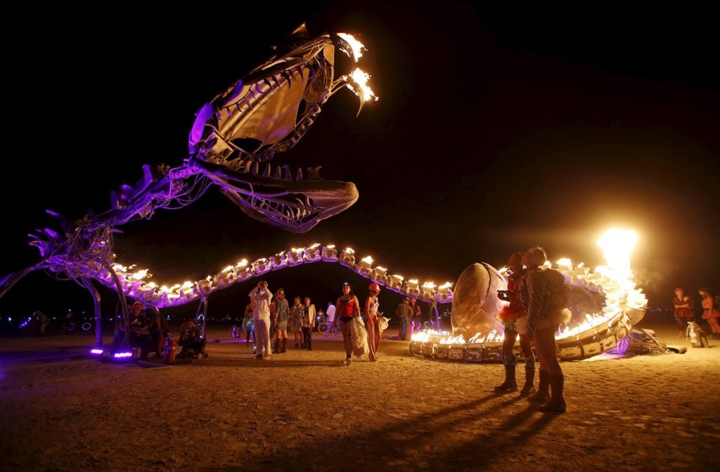 See Crazy, Surreal Photos and Videos from Burning Man 2015