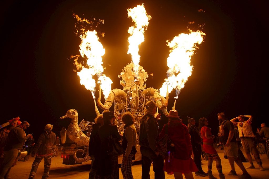 See Crazy, Surreal Photos and Videos from Burning Man 2015