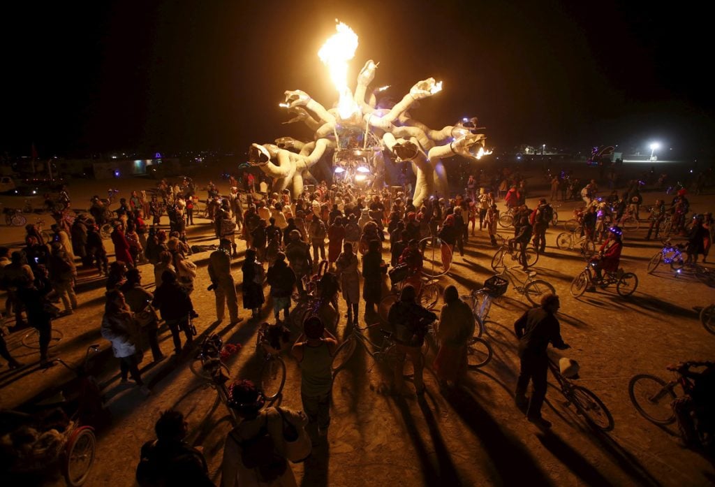 See Crazy, Surreal Photos and Videos from Burning Man 2015