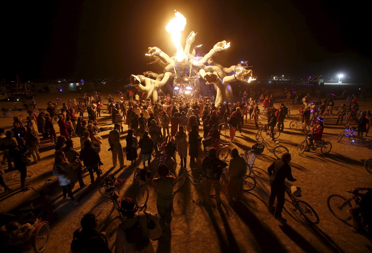 See Crazy, Surreal Photos and Videos from Burning Man 2015 26