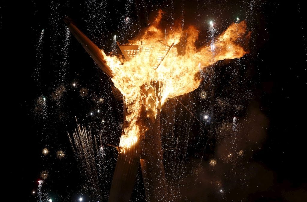 See Crazy, Surreal Photos and Videos from Burning Man 2015