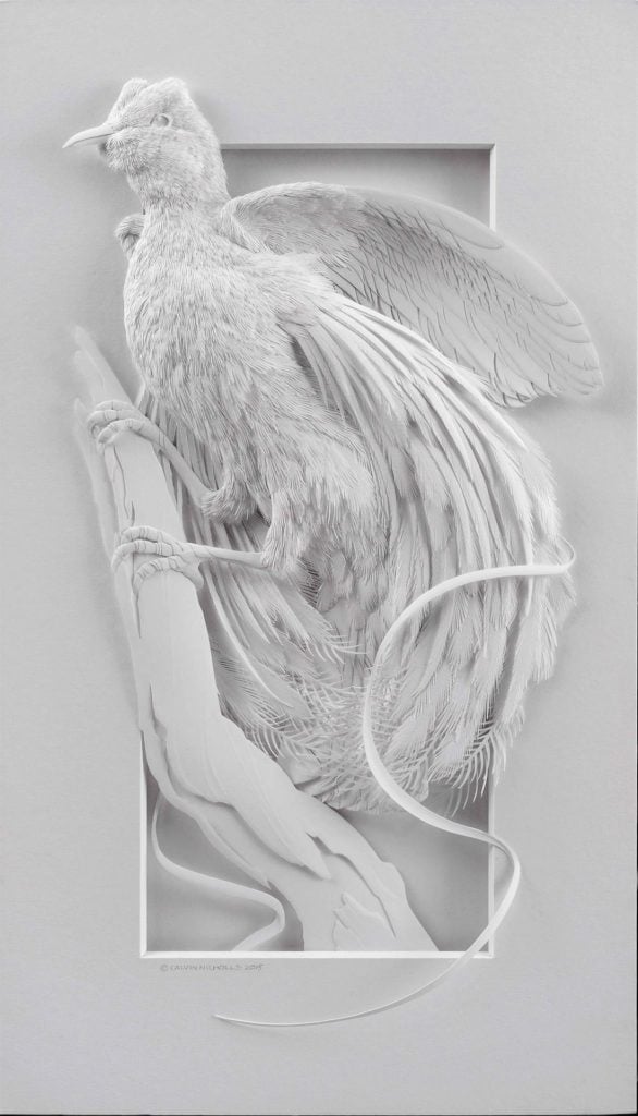 Super Realistic Paper Sculptures Of Animals By Calvin Nicholls