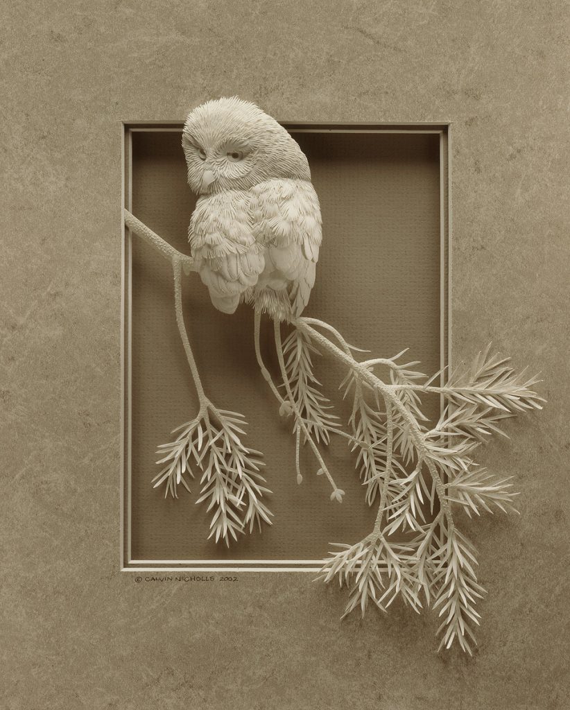 Super Realistic Paper Sculptures Of Animals By Calvin Nicholls