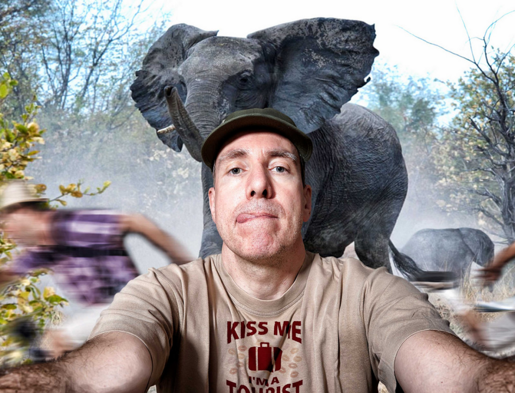 Snapping Selfies with Wild Animals Is a New Trend