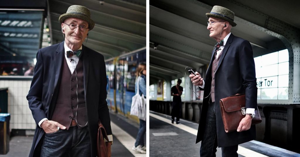 Stylish Grandpa Takes Internet by Storm