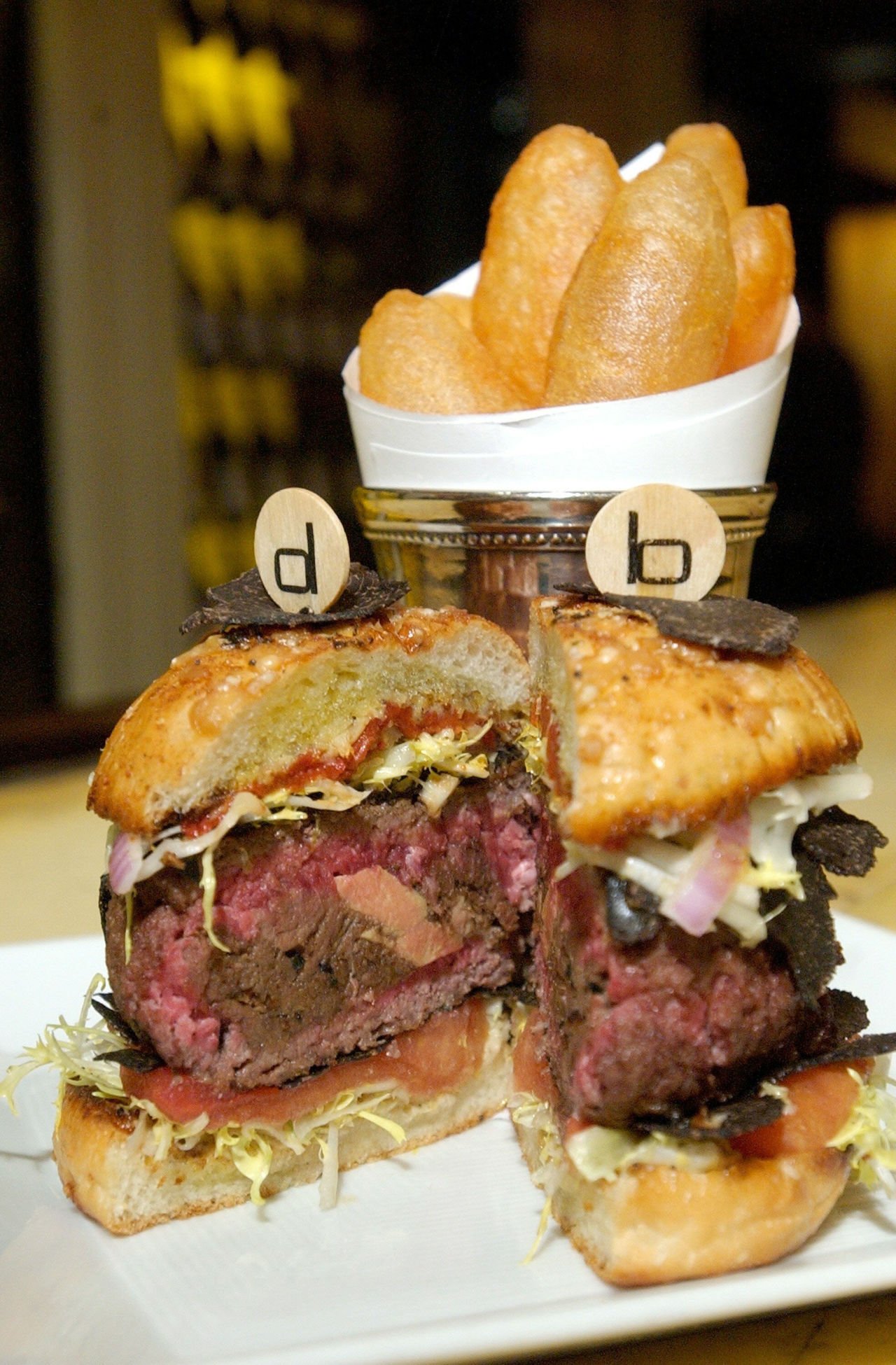 7. DB Royale Double Truffle Burger