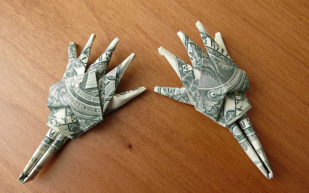 25 Exceptional Dollar Bill Origami Examples