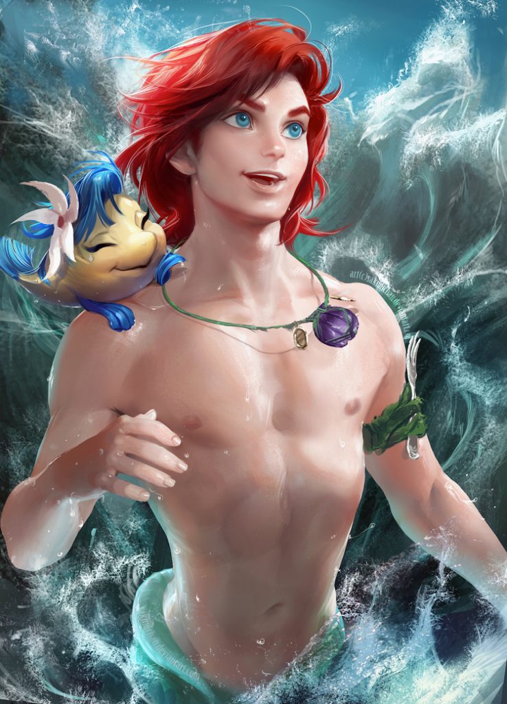 11 Gender-Swapped Disney Characters (by Sakimi Chan)