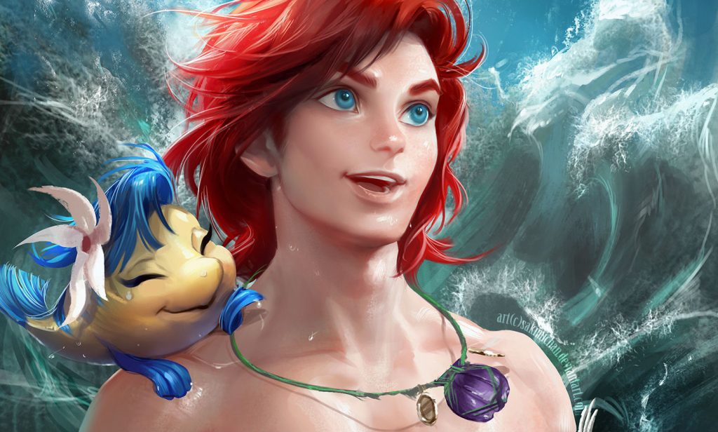 11 Gender-Swapped Disney Characters (by Sakimi Chan)