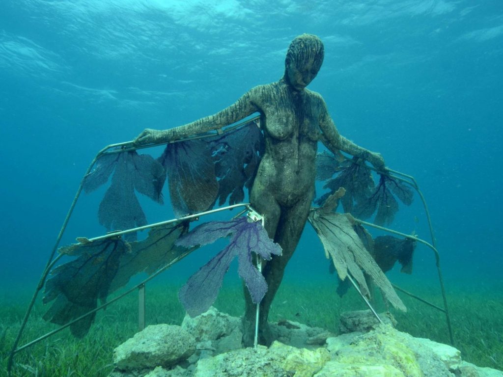 Astonishing Underwater Museum in Cancun, Mexico