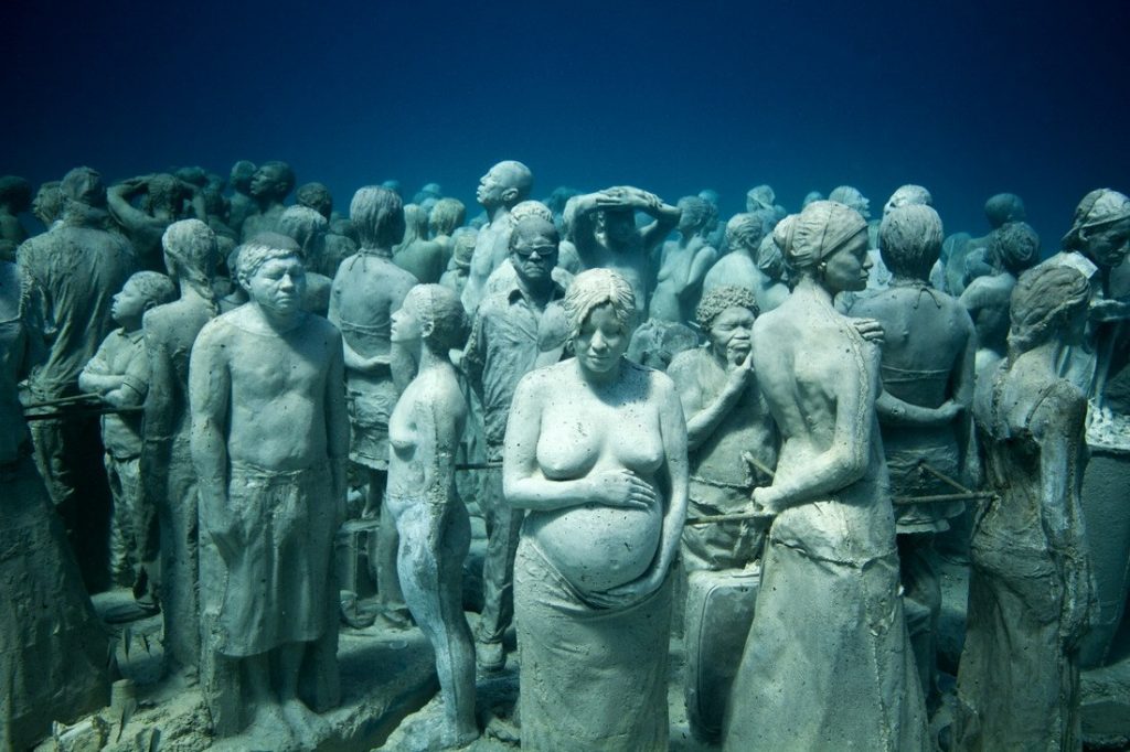 Astonishing Underwater Museum in Cancun, Mexico