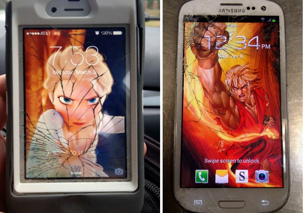 Creative Wallpapers to Cover Up Your Cracked Phone Screen