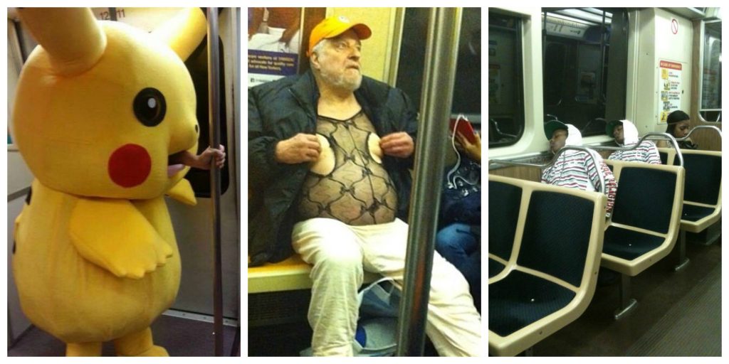 28 Exceptionally Bizarre Subway People (and One Shark)