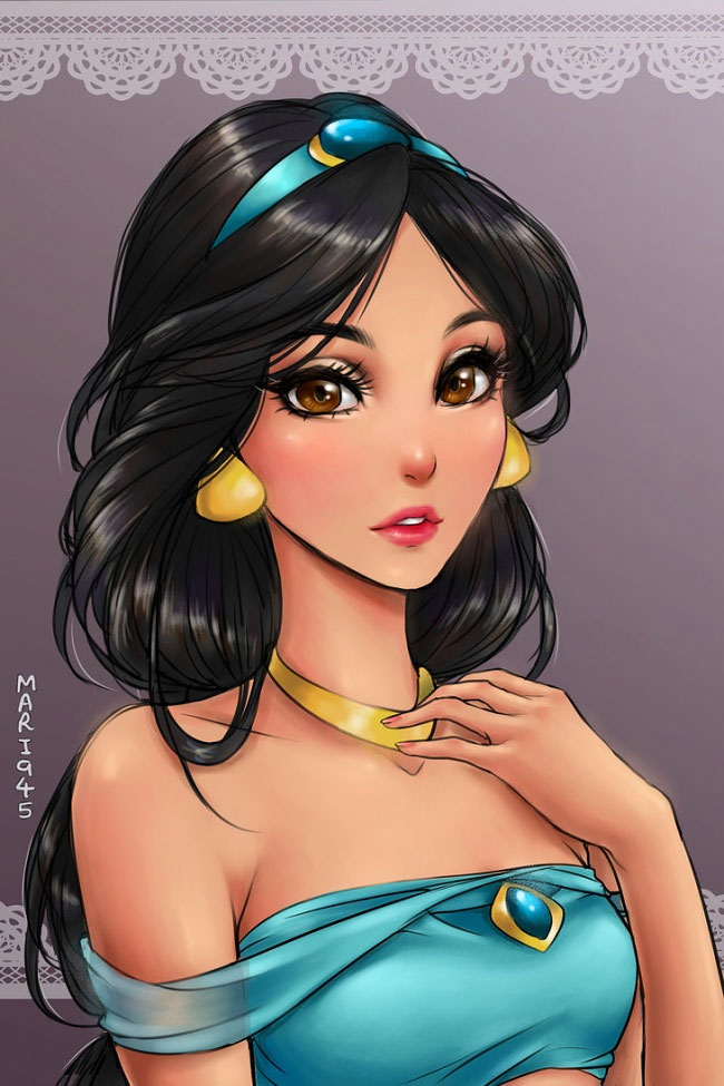 this-is-what-disney-princesses-would-look-if-they-were-anime-characters-06