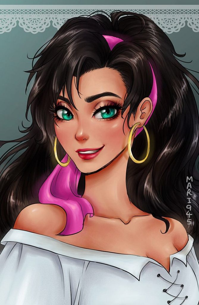 This Is What Disney Princesses Would Look If They Were Anime Characters