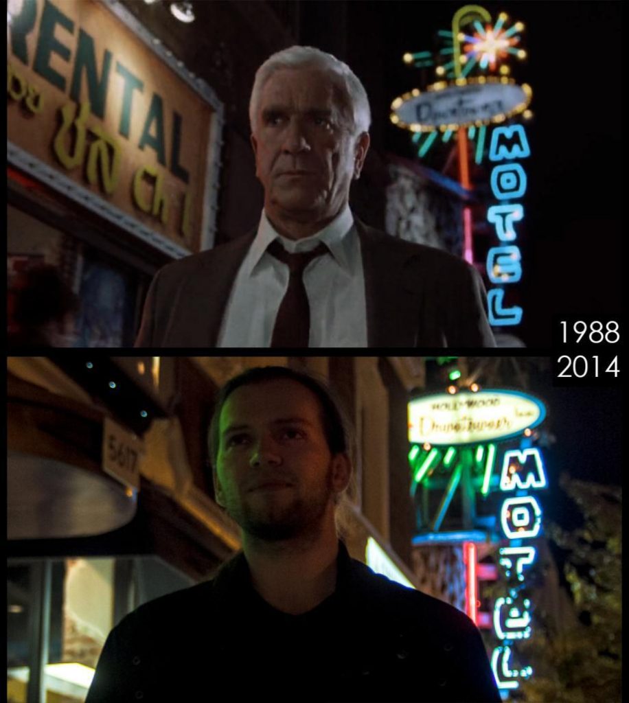 A Guy Revisits Some of Our Favorite Movie Scenes from the Past