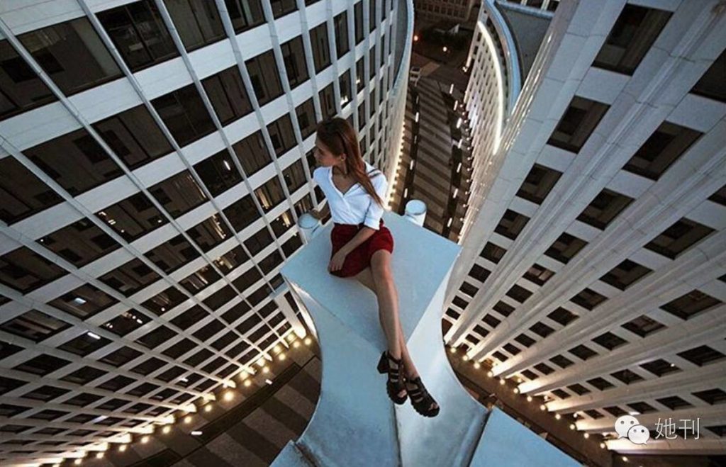 Meet Angela Nikolau, the Russian Daredevil Girl Who Takes The Most Dangerous Selfies