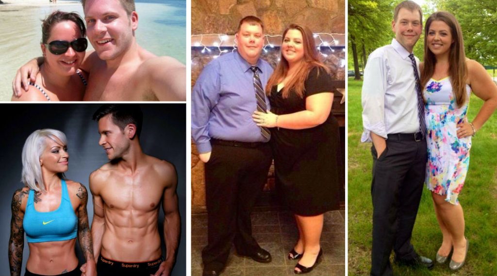 Before-And-After Photos Of Couples Losing Weight Together