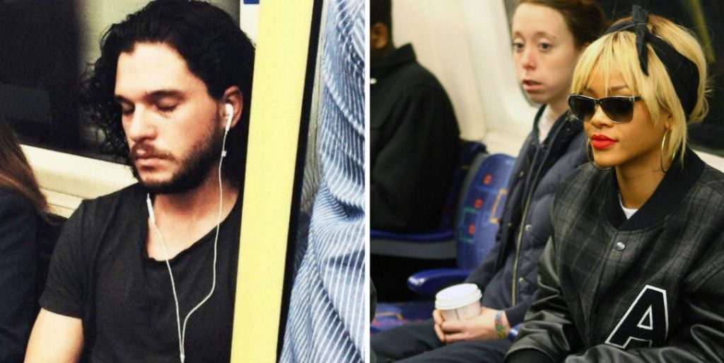 21 Super-Famous Celebrities Riding The Subway Like Normals