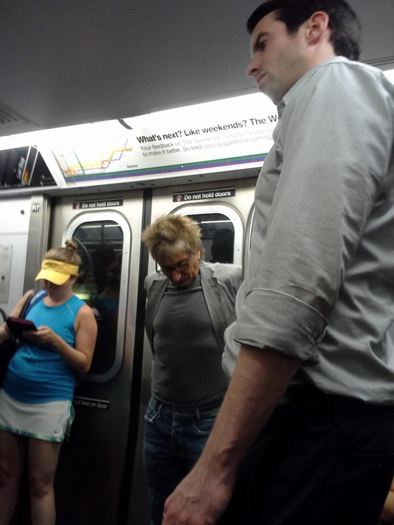 21 Super-Famous Celebrities Riding The Subway Like Normals