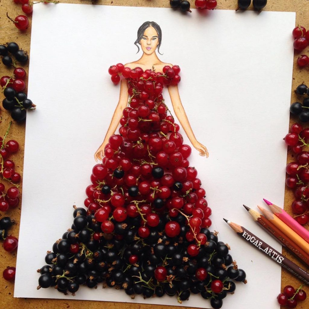 Gorgeous Fashion Portraits You Can Actually Eat