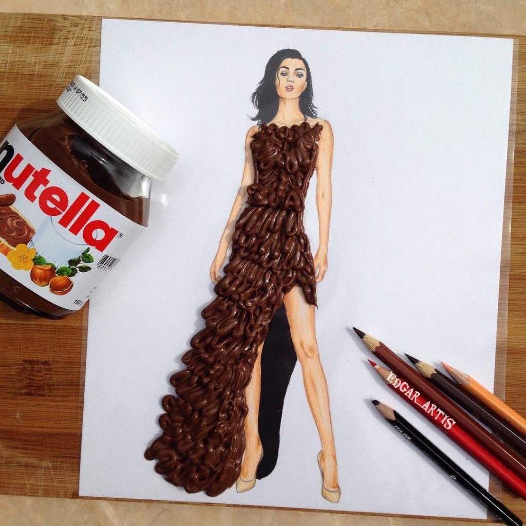 Gorgeous Fashion Portraits You Can Actually Eat
