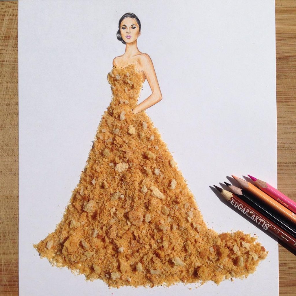 Gorgeous Fashion Portraits You Can Actually Eat