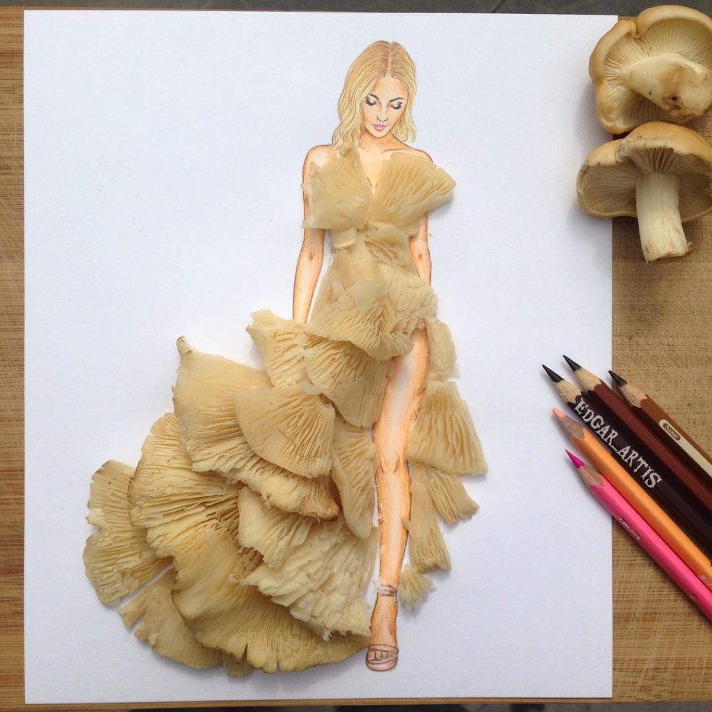 Gorgeous Fashion Portraits You Can Actually Eat