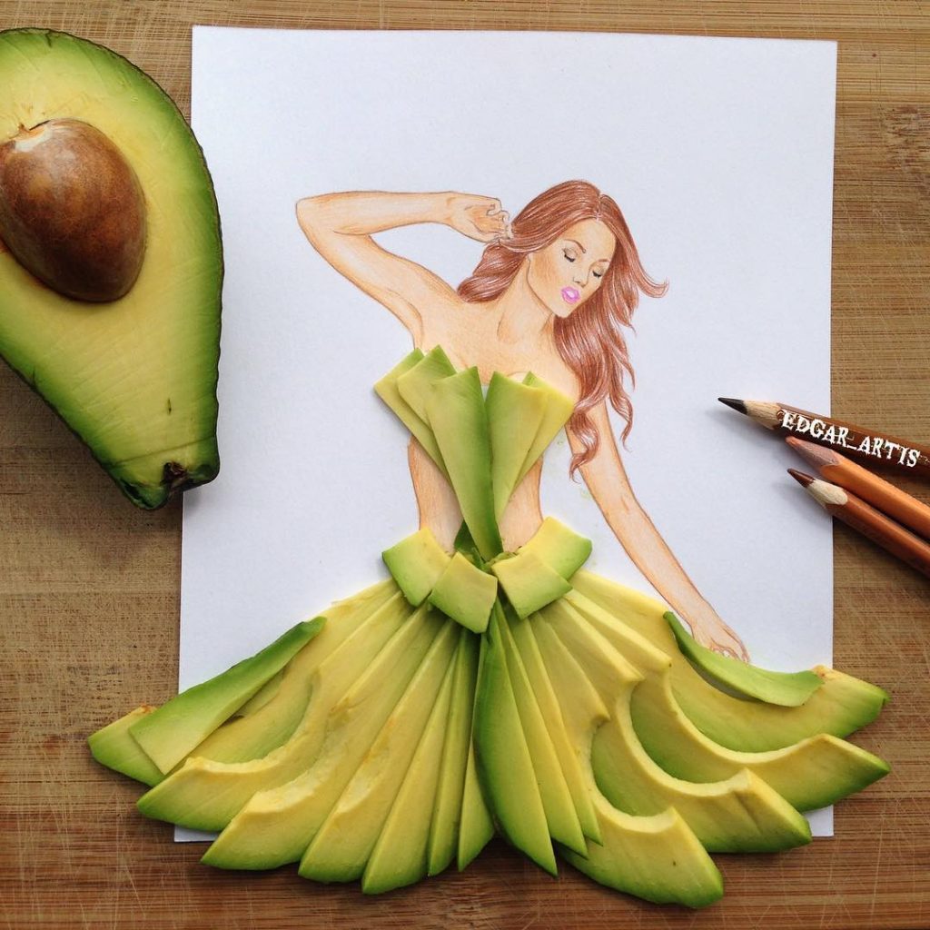 Gorgeous Fashion Portraits You Can Actually Eat