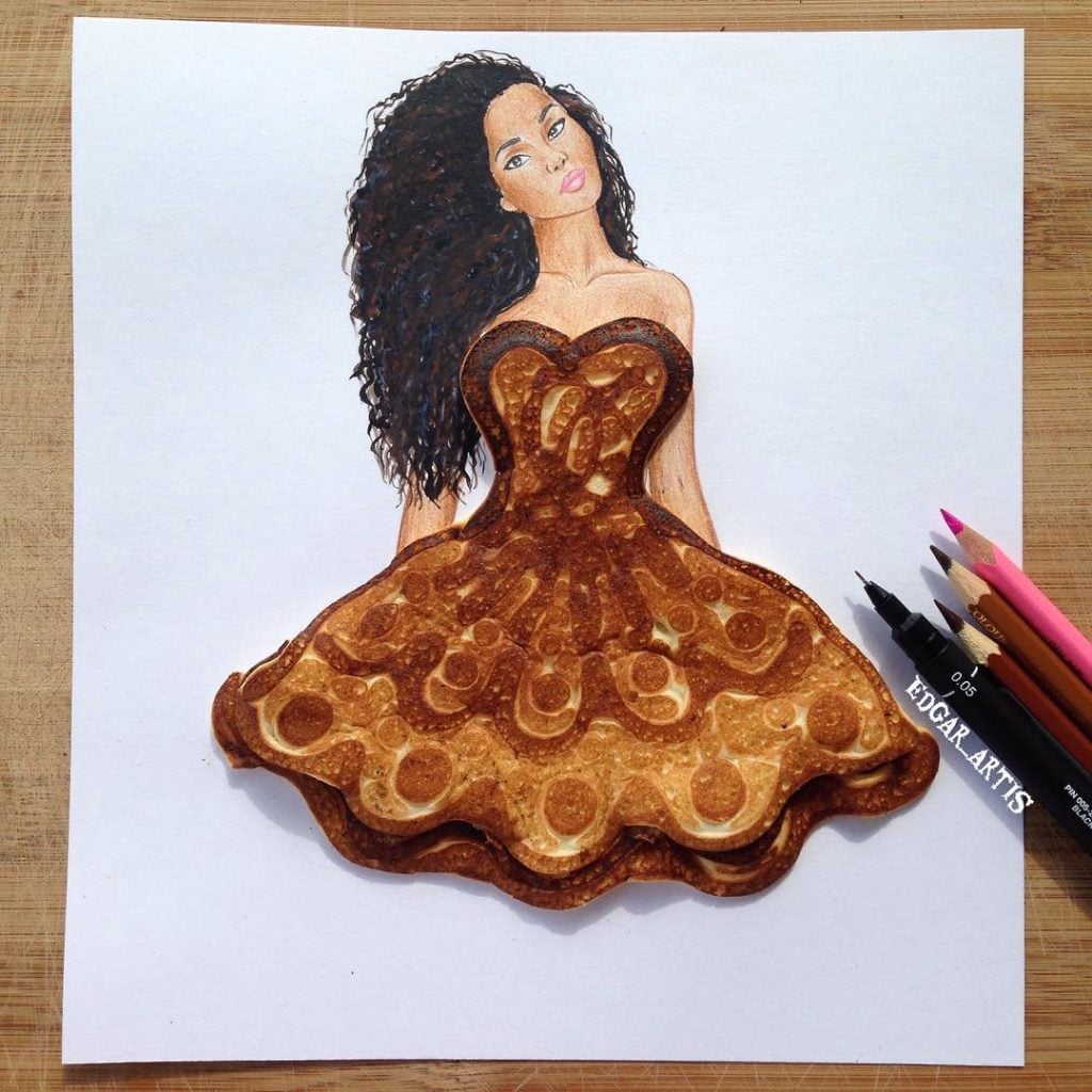 Gorgeous Fashion Portraits You Can Actually Eat
